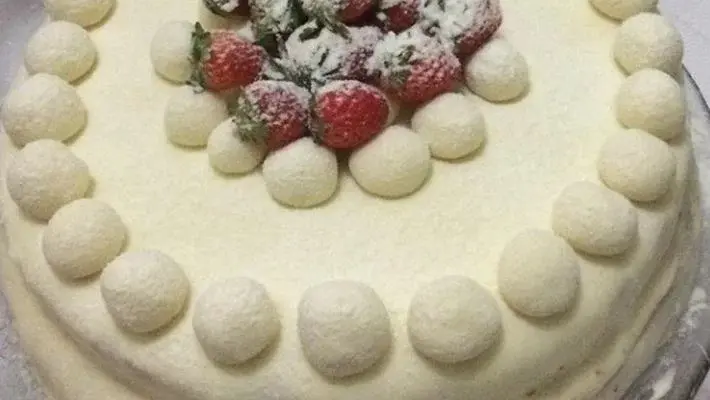 Bolo de leite ninho