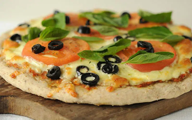 Massa de pizza integral