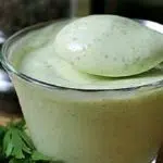 Creme de alho com requeijão