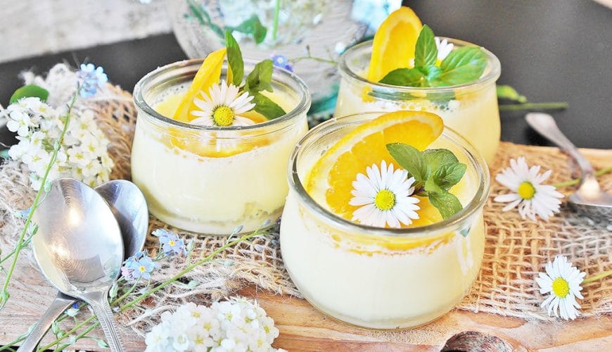 Mousse de laranja