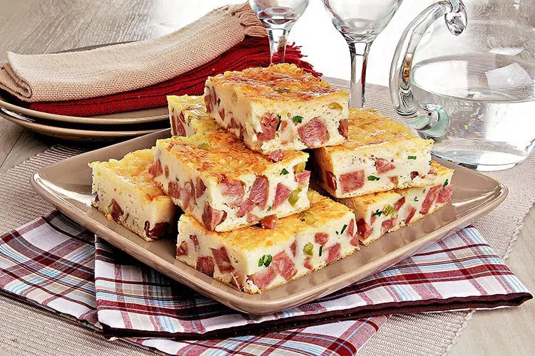 Torta de calabresa