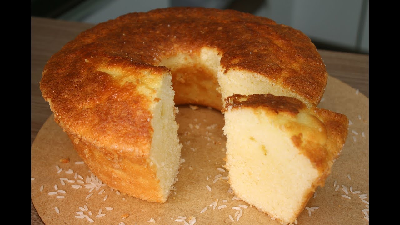 Bolo de Arroz Cru