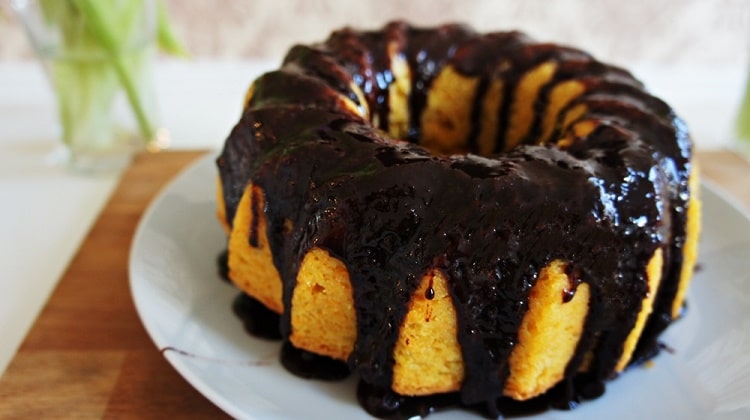 Bolo de cenoura low carb