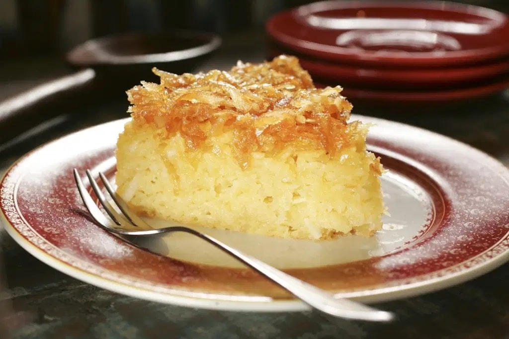 Bolo de coco sem farinha de trigo