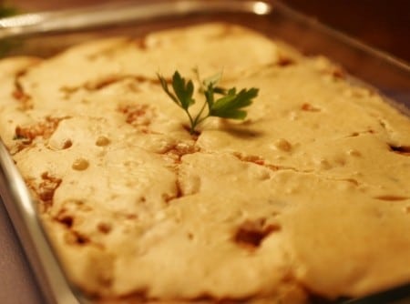 Torta de liquidificador salgada