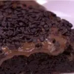 Bolo molhado de chocolate da Ana Maria Braga