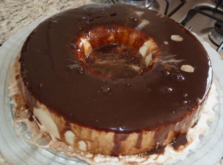 Bolo de sorvete caseiro