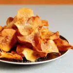 chips de batata doce