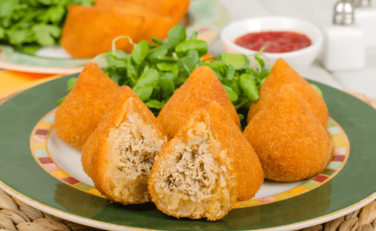 Coxinha fit simples