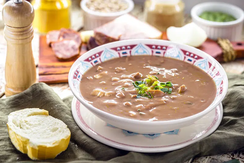 caldo de feijão
