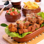 Frango a passarinho