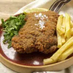 Bife a milanesa simples