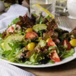 Salada de Rúcula com Abacate
