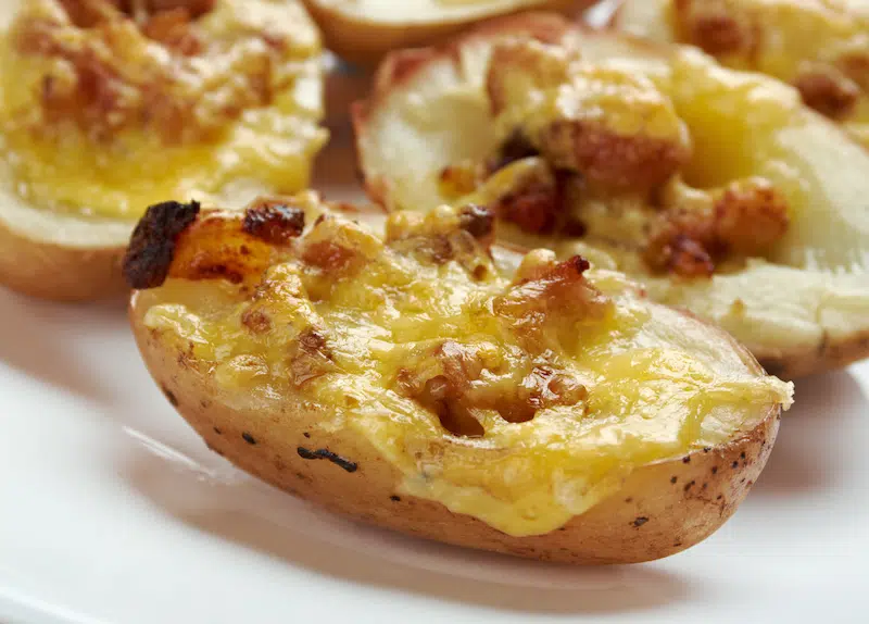 Baked potato na air fryer