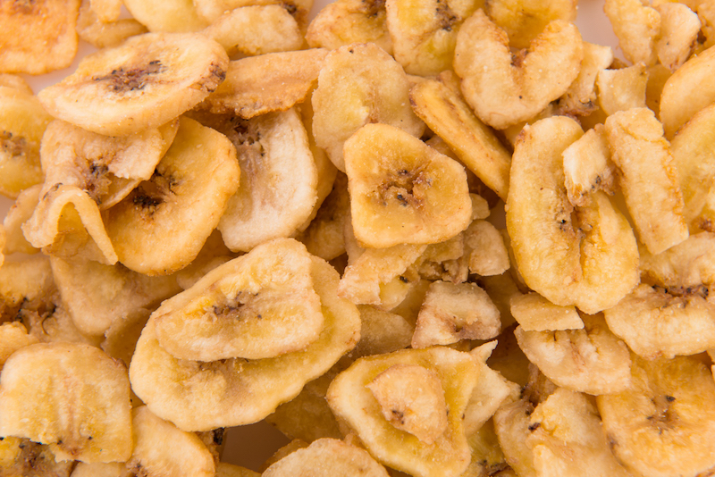Chips de Banana na Air Fryer