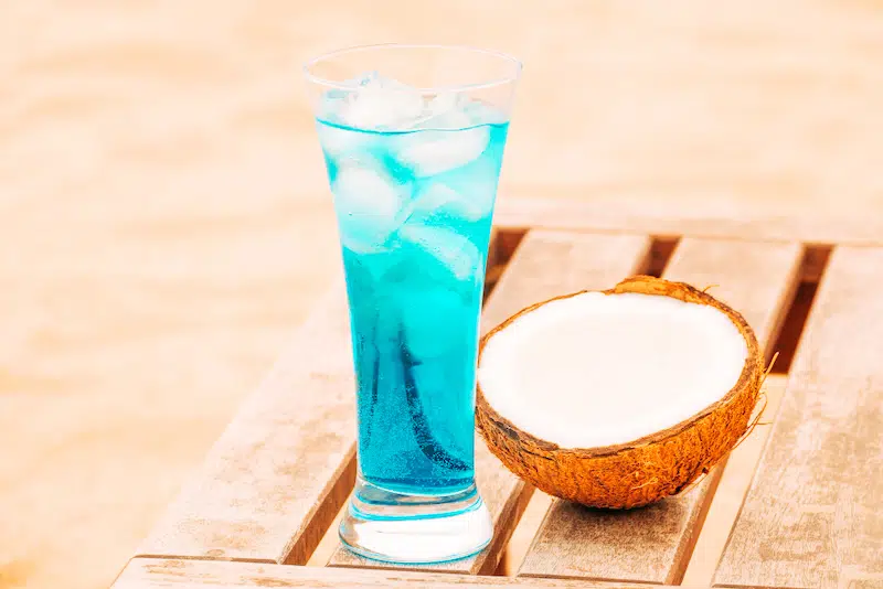 Drink lagoa azul