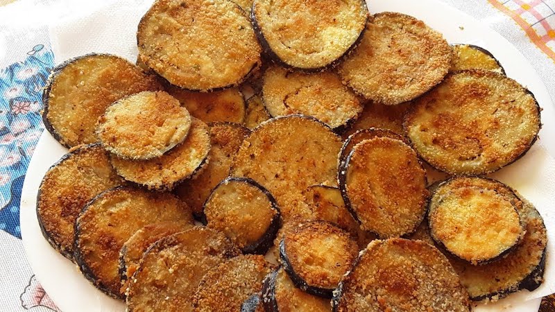 Berinjela frita