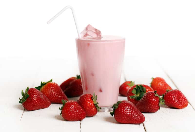 Drink frozen de morango