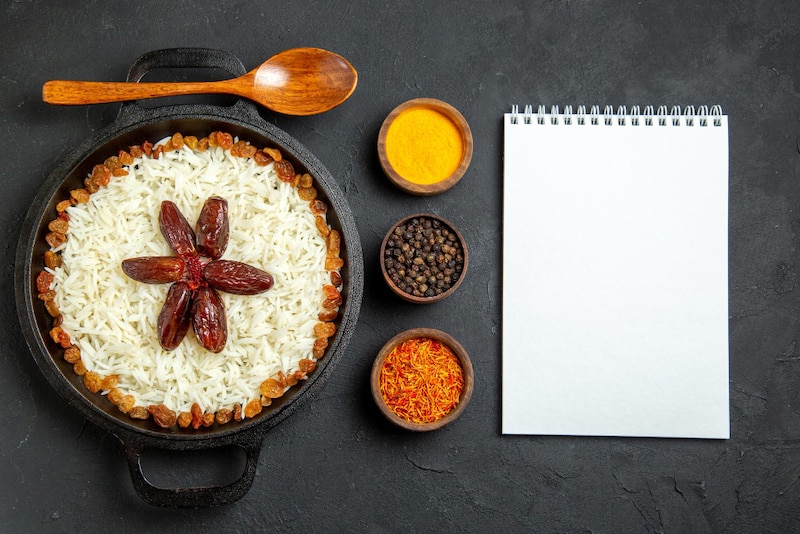 Arroz com Uva Passas