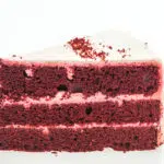 Bolo red velvet coração