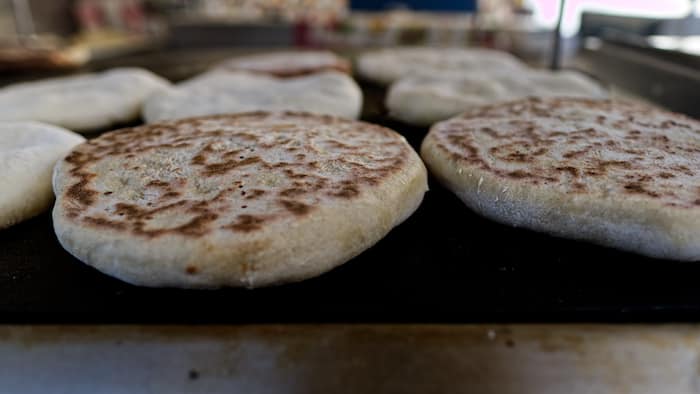 Bolo de caco simples