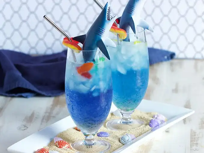 Drink shark attack