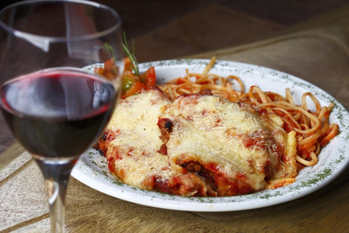 Frango à Parmegiana Simples
