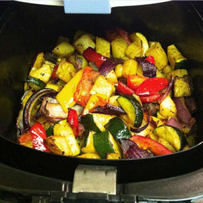 Legumes Crocantes na Airfryer