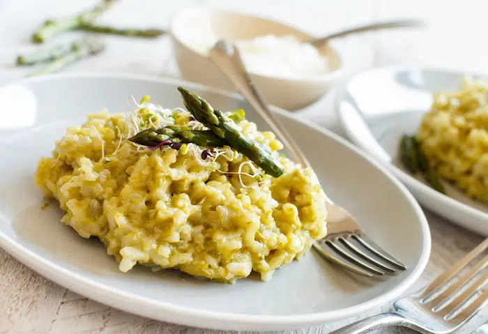 Risoto de quatro queijos