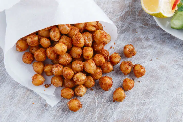 Salgadinhos de Grão de bico