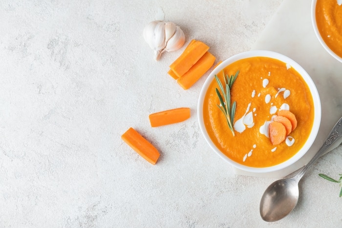 Sopa de Cenoura Cremosa