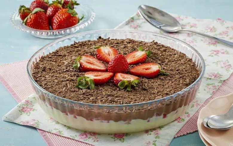 Bombom de Travessa com Frutas