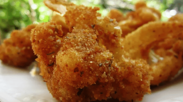 Couve-flor à Milanesa