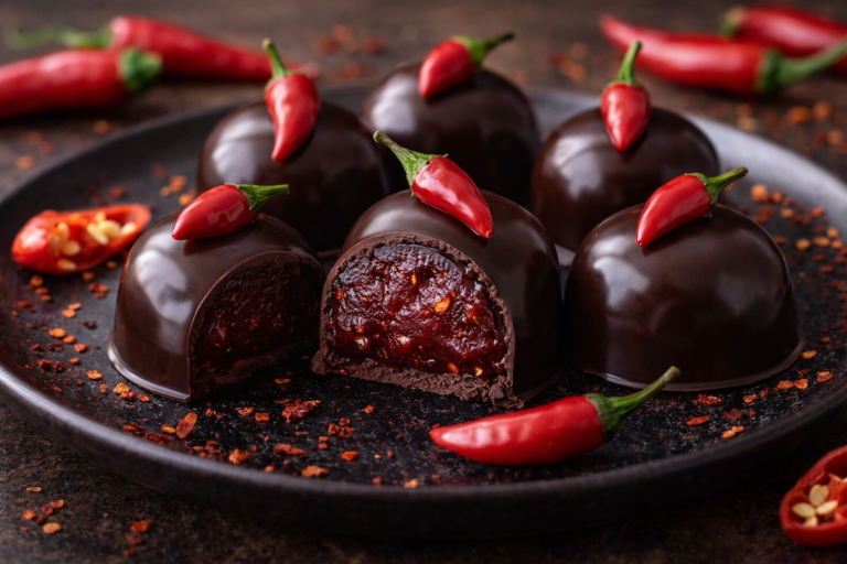 Bombom de Chocolate com Pimenta