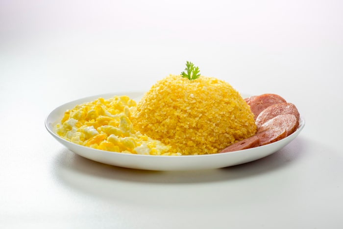 Cuscuz sem Cuscuzeira
