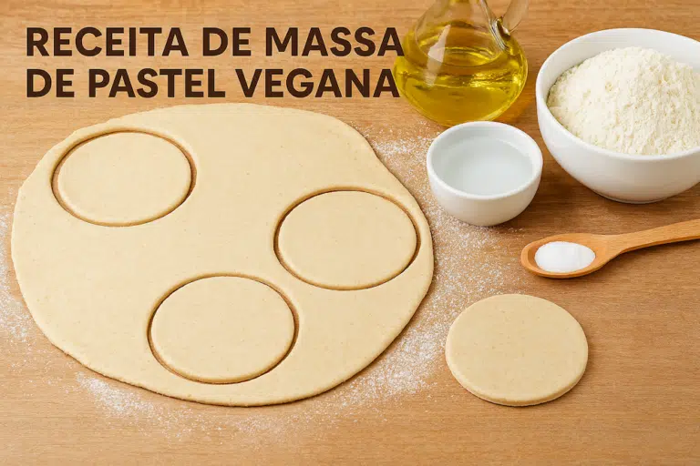 Receita de Massa de Pastel Vegana