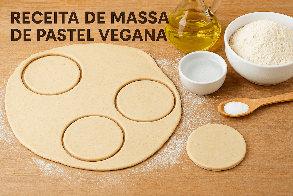 Receita de Massa de Pastel Vegana