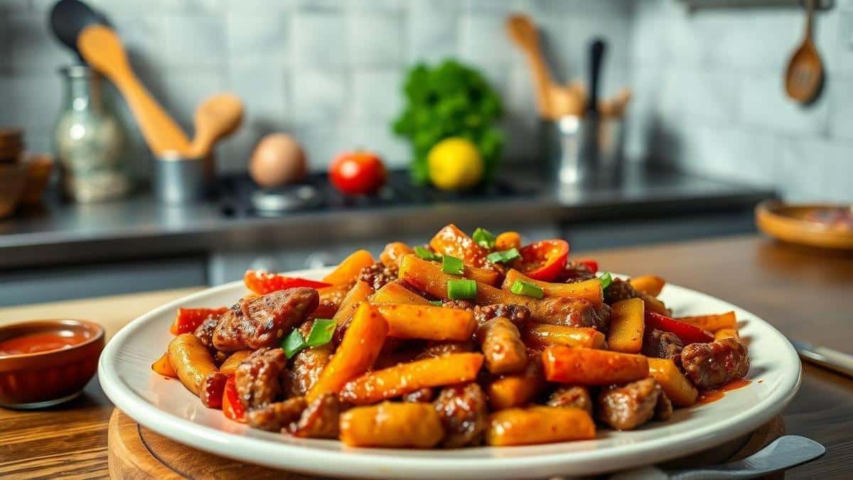Fajitas suculentas em uma única panela: preparo fácil e rápido em menos de 30 minutos!