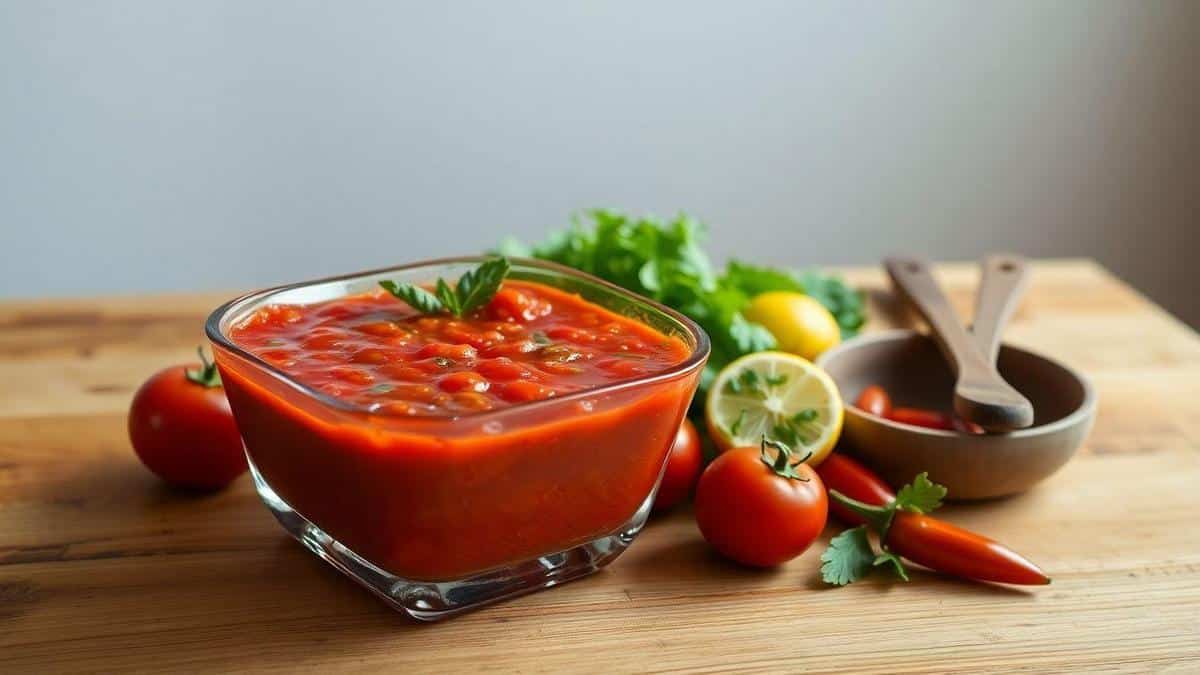Salsa Roja Irresistível: Preparo Fácil em Menos de 10 Minutos com Ingredientes do Dia a Dia