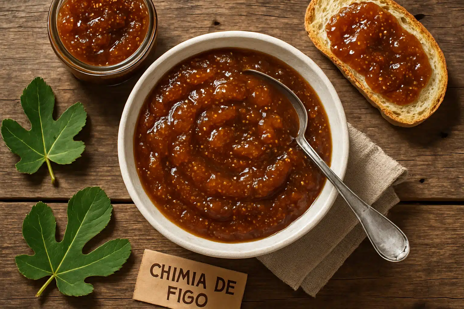 Chimia de Figo Deliciosa