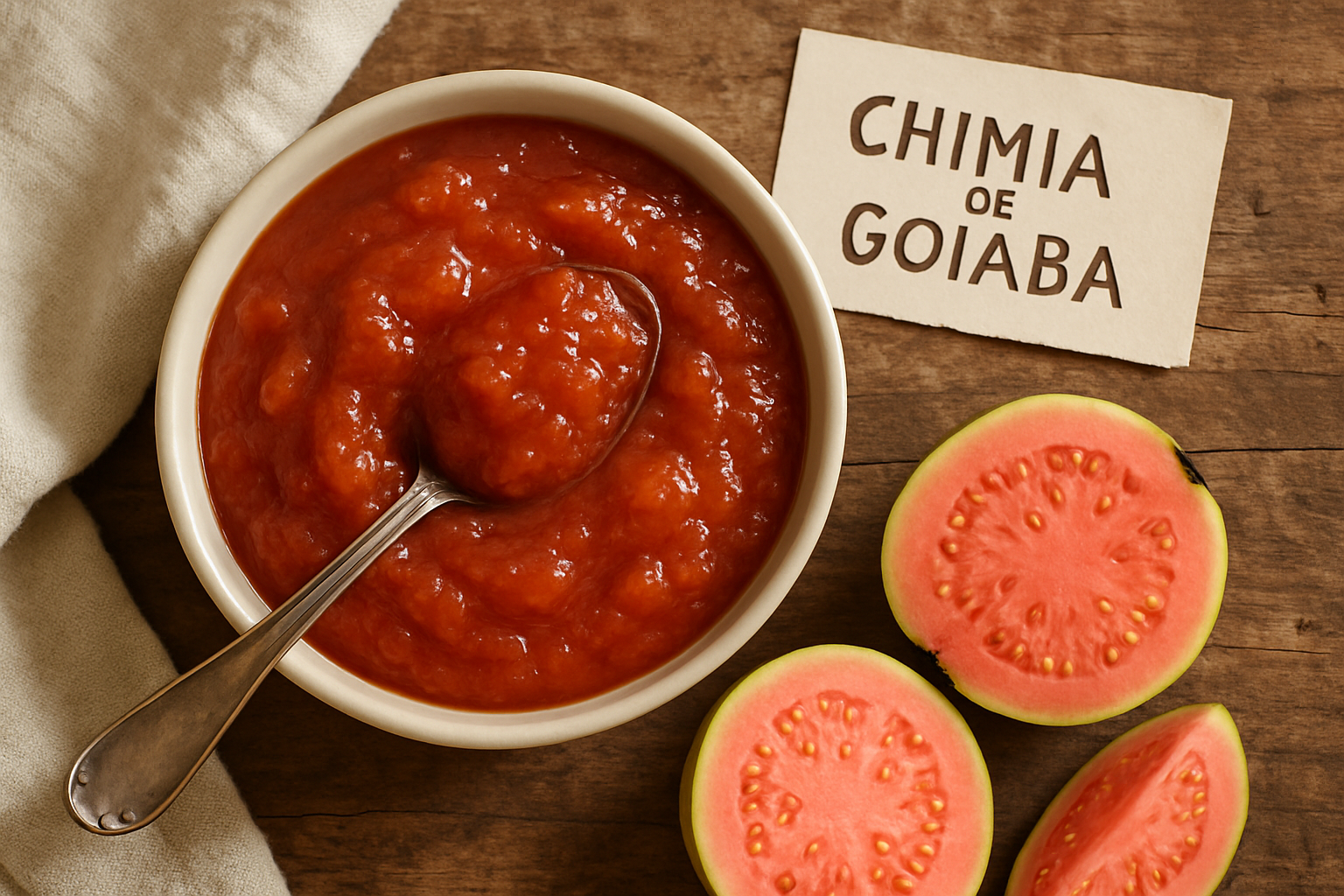 Chimia de Goiaba Deliciosa: Receita Sem Fogão e Com Ingredientes da Despensa