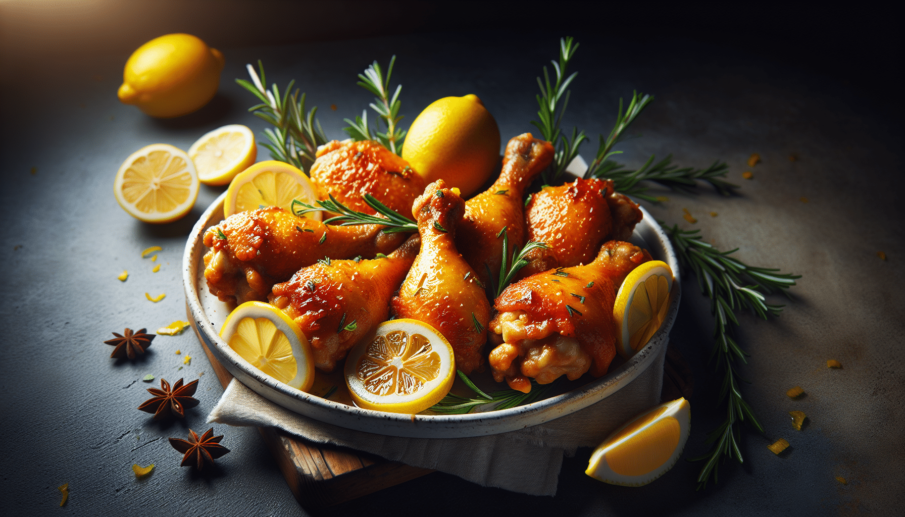 Frango na Airfryer com Limão Siciliano Suculento