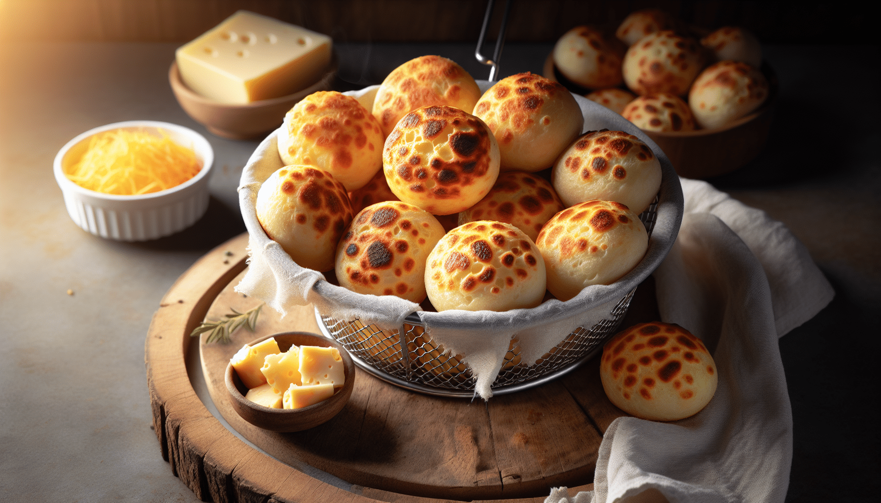 Pão de Queijo na Airfryer: Crocante por Fora e Macio por Dentro