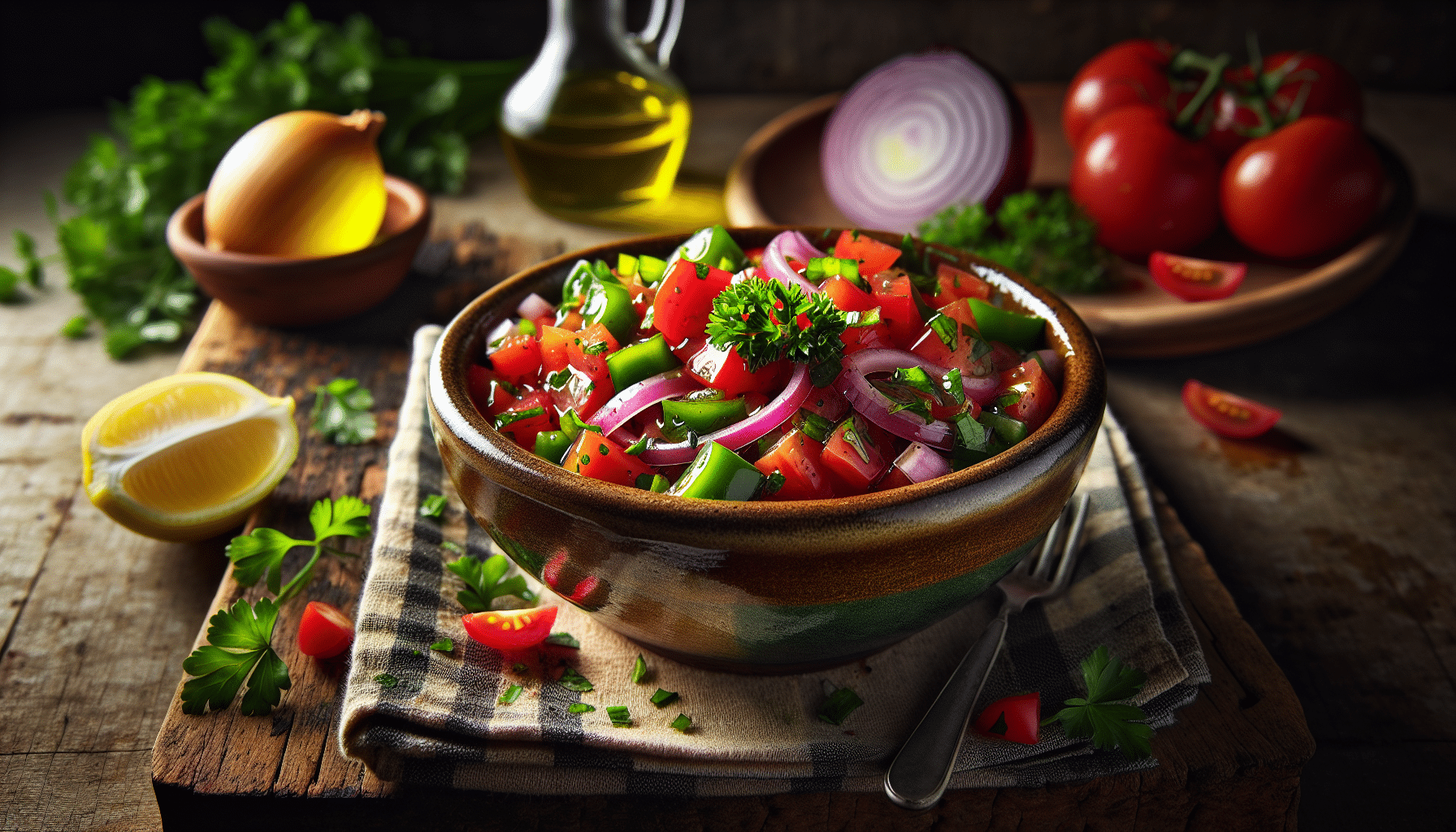 Vinagrete Temperado: Receita Clássica e Irresistível